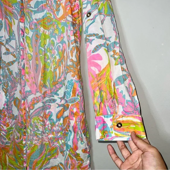 Lilly Pulitzer Jupiter Island in Scuba to Cuba Tunic - Picture 7 of 13